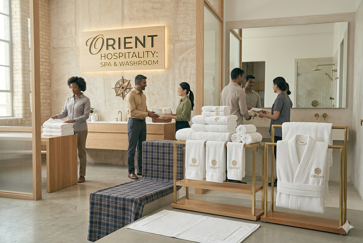 Hotel towels and bedsheet stitching UAE