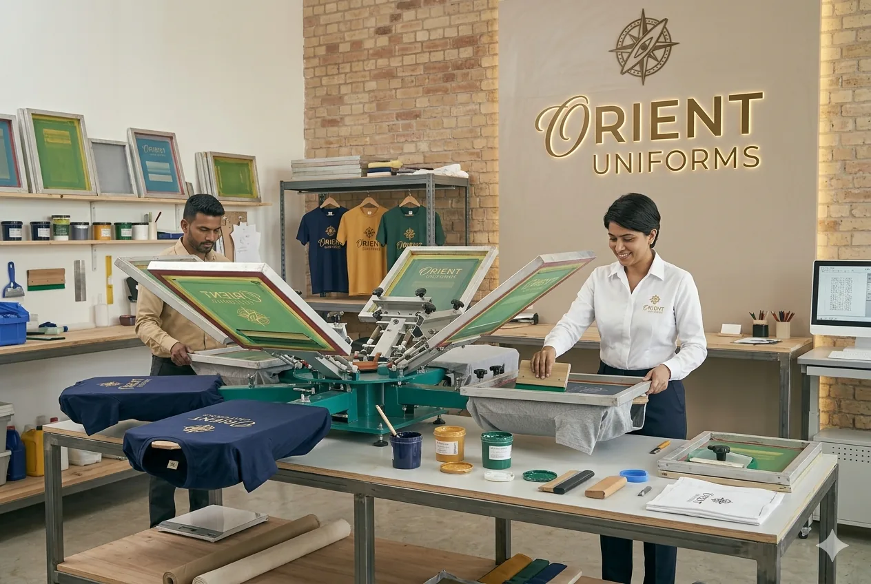 Screen and digital printing